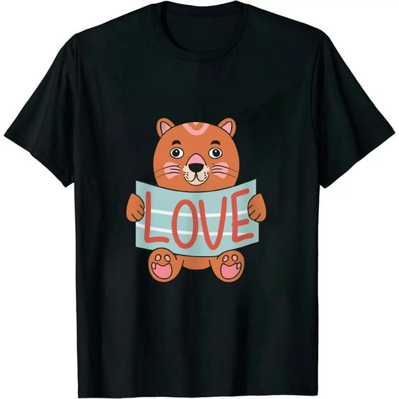 COMIO Funny Love Hamsters Shirt Animal Toys Pets Lovers TShirt T-Shirt
