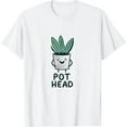 thumbnail image 1 of COMIO Funny Pot Head Gardener Succulent T-Shirt, 1 of 3