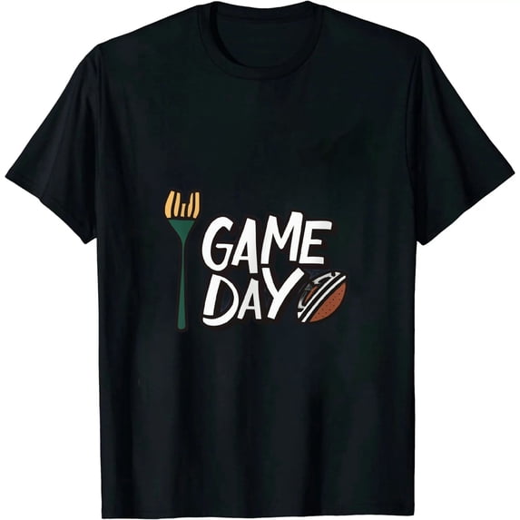 COMIO Game Day Football Tshirt Woman Sunday Funday Shirts Vintage Football Shirt Funny Football Graphic Tee Tops