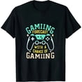 thumbnail image 1 of COMIO Gaming with a Chance of Gaming Video Gamer Controller Shirt, 1 of 3