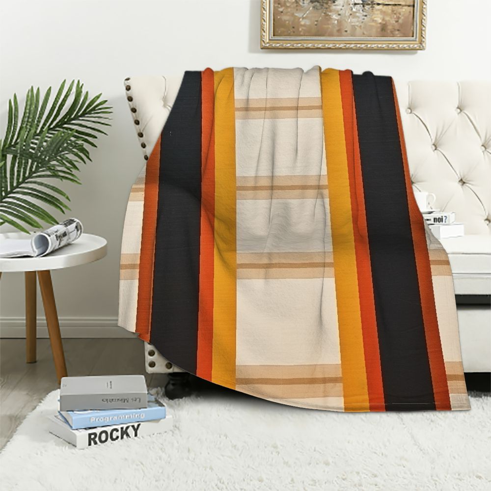 COMIO Giant Mexican Blanket Southwest Print Geometric Design Handwoven Vintage Wall Throw from Mexico Thick Mexican Yoga Blanket White XL Walmart