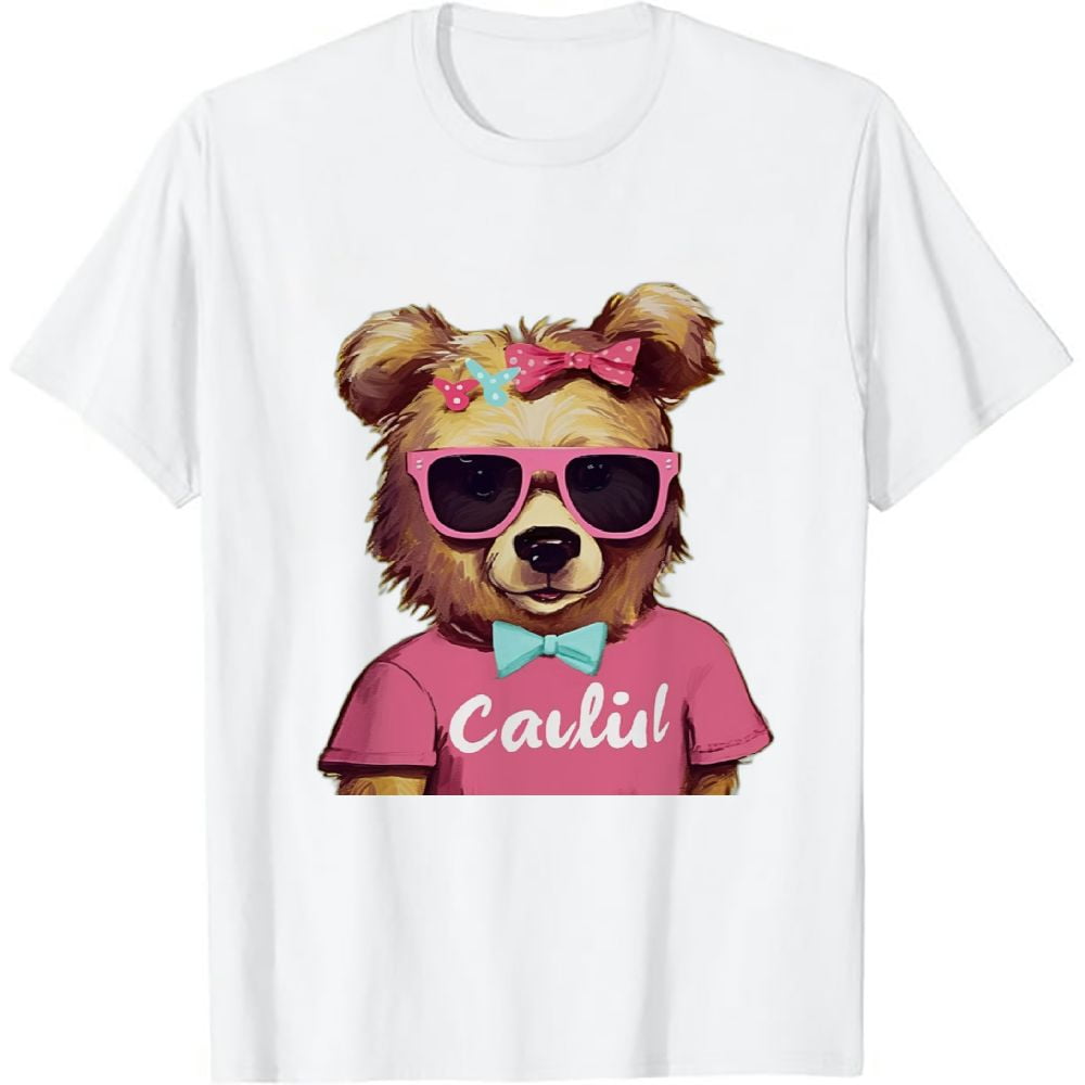 Girls California Bear Shirt: Cali Girl Surf
