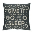 thumbnail image 1 of COMIO  Give It to God and Go to Sleep, Decorative Pillows Covers for Bed, Throw Pillows Cover for Bed,Pillow Cover,Decorative Bed Pillows for Bedroom Room, 1 of 5