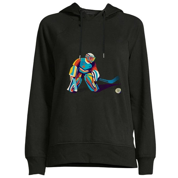 COMIO Goalie Funny Art Goalkeeper Definition Gag Soccer Hockey Pullover Hoodie