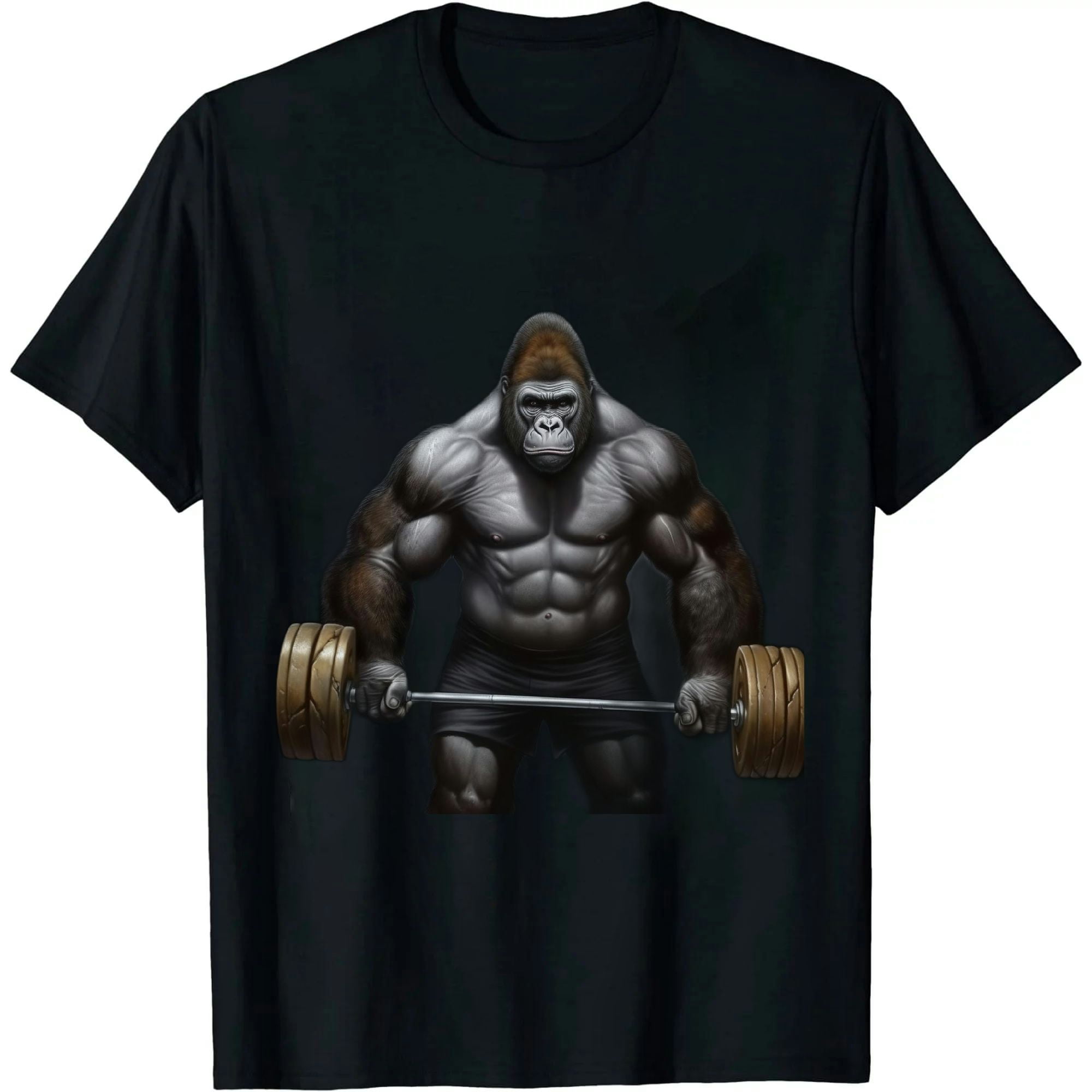 Gorille workout gym entraînement beast fitness muscles T-Shirt