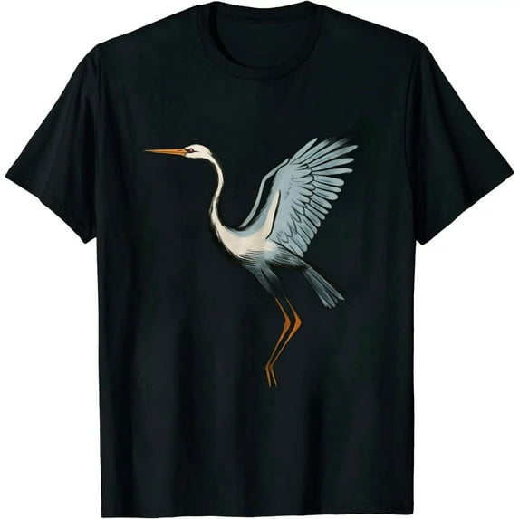 COMIO Great Blue Heron Taking Flight T-Shirt