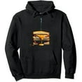 thumbnail image 1 of COMIO Grilled Cheese Connossieur Cheesemonger Cheesemaker Pullover Hoodie, 1 of 3