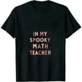 thumbnail image 1 of COMIO Groovy In My Spooky Math Teacher Era Ghost Funny Halloween T-Shirt, 1 of 3