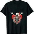 thumbnail image 1 of COMIO HUMMINGBIRD with Skeleton Rib Cage Xray Bones TShirt, 1 of 3