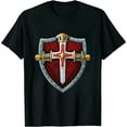 thumbnail image 1 of COMIO Halloween Costume DIY Medieval Knight Halloween T-Shirt, 1 of 3