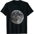 thumbnail image 1 of COMIO Halloween Full Moon From Satellite Outer Space Science T-Shirt, 1 of 3