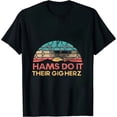thumbnail image 1 of COMIO Hams do it till their Giga Hertz ham radio, amateur radio, T-Shirt, 1 of 3