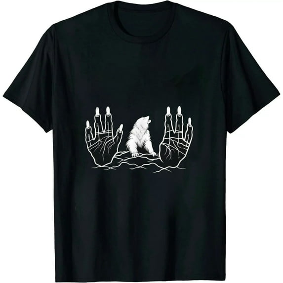 COMIO Heartbeat Grizzly Brown Bear Paw T-Shirt