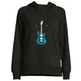 thumbnail image 1 of COMIO Heartbeat Guitarist Guitar Pullover Hoodie, 1 of 4