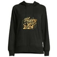 thumbnail image 1 of COMIO Hello 2024 Happy New Year 2024 31st December 2023 Loading Pullover Hoodie, 1 of 4
