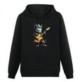 thumbnail image 1 of COMIO Hippo Playing Bass Guitar Shirt Gifts Animal Playing Guitar Pullover Hoodie, 1 of 4