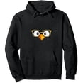 thumbnail image 1 of COMIO Hipster penguin Hoodie Pullover Hoodie, 1 of 3