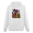 thumbnail image 1 of COMIO Hisayhe Mens Mushroom Graphic Hoodie Hippie Long Leeve Hooded Sweatshirt, 1 of 3