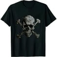 thumbnail image 1 of COMIO Hot Leathers Men's Jumbo Print Skull and Cross Bones t-Shirt, 1 of 3