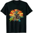 thumbnail image 1 of COMIO I Do My Own Stunts Funny Motorcycle Motorcyclist T-Shirt, 1 of 3