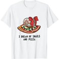 thumbnail image 1 of COMIO I Dream of SNAILS and Pizza SNAIL T-Shirt, 1 of 3