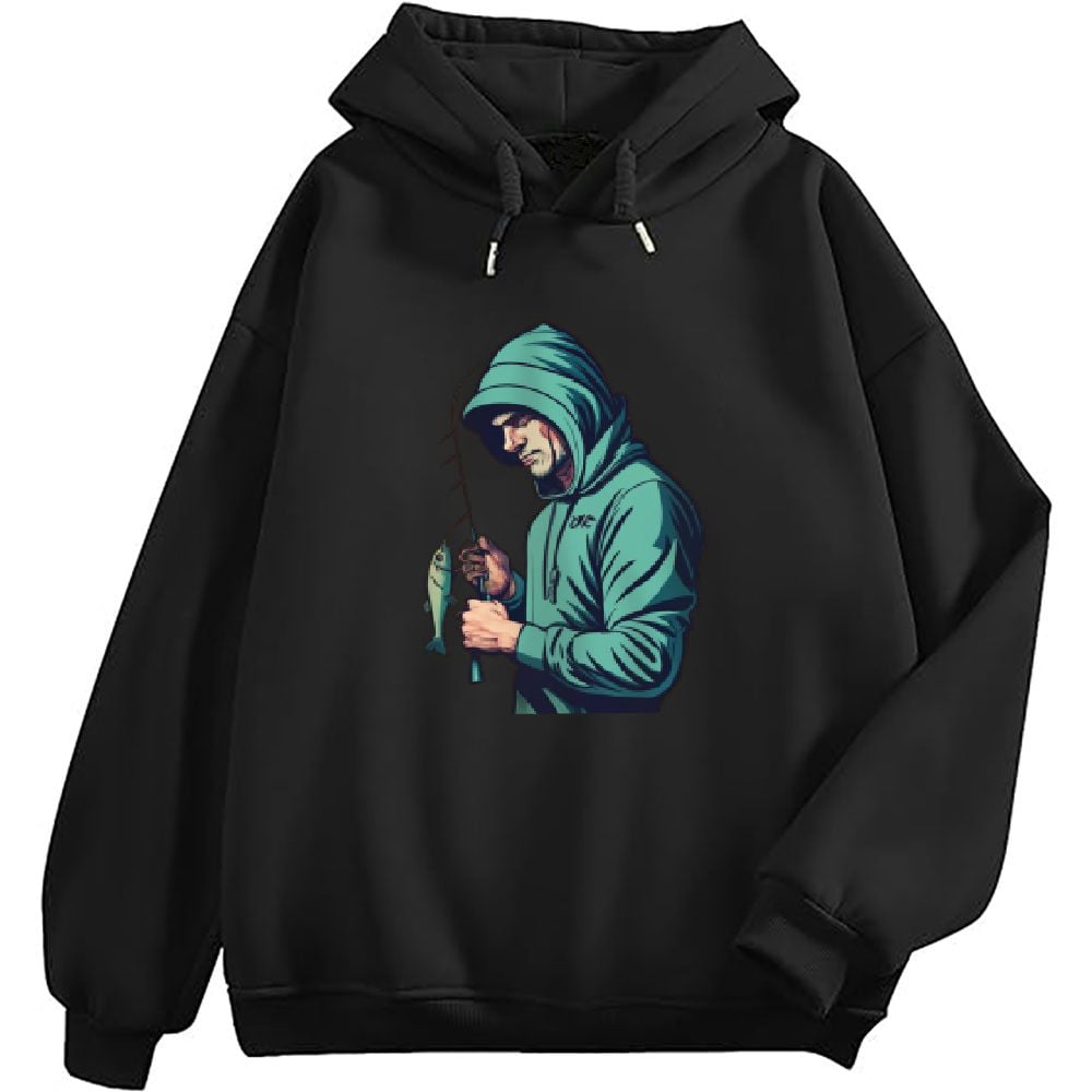 I Like Fishing And Maybe 3 People Pullover Hoodie