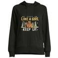 thumbnail image 1 of COMIO I Scout Like A Girl Try To Keep Up - Scouting Funny Gift Zip Hoodie, 1 of 4