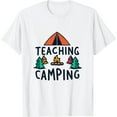 thumbnail image 1 of COMIO I'm Done Teaching Let's Go Camping Funny Camper Teacher T-Shirt, 1 of 3