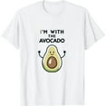 thumbnail image 1 of COMIO I'm With The Avocado Toast Halloween Matching Costume T-Shirt, 1 of 3