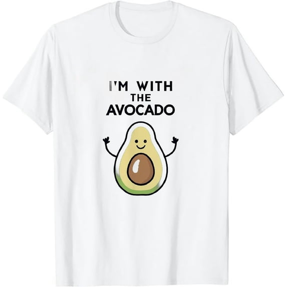 COMIO I'm With The Avocado Toast Halloween Matching Costume T-Shirt