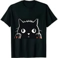 thumbnail image 1 of COMIO In My Defense I Was Left Unsupervised Cat Funny Cat Graphic T-Shirt, 1 of 3