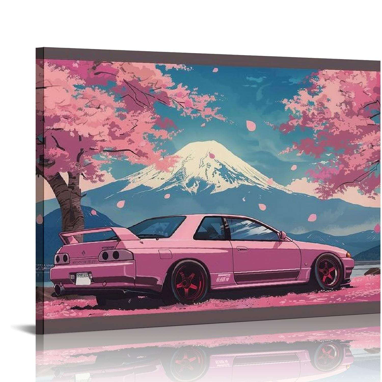COMIO JDM Car R34 Poster Canvas Wall Art Posters Decor Japanese