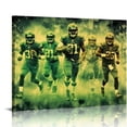 thumbnail image 1 of COMIO Jalen Hurts, Randall Cunningham Football Poster Canvas Posters Wall Art Decor Print Picture Paintings for Living Room Bedroom Decoration, 1 of 4