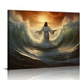 thumbnail image 1 of COMIO Jesus Christ Canvas Wall Art, Christian Decor With Modern Religion, is Perfect To add Faith and Inspiration To your Home or Office, 1 of 5