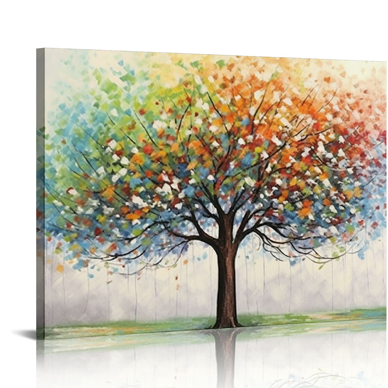 COMIO Large Living Room Wall Decor Abstract Canvas Wall Art Colorful ...