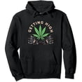thumbnail image 1 of COMIO Leaf Funny Getting High Pullover Hoodie, 1 of 3
