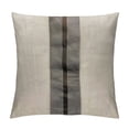 thumbnail image 1 of YANMS Throw Pillow Covers Outdoor Decor Beige Patchwork Brown Faux Pillows Cover for Couch Sofa, Beige, 1 of 5