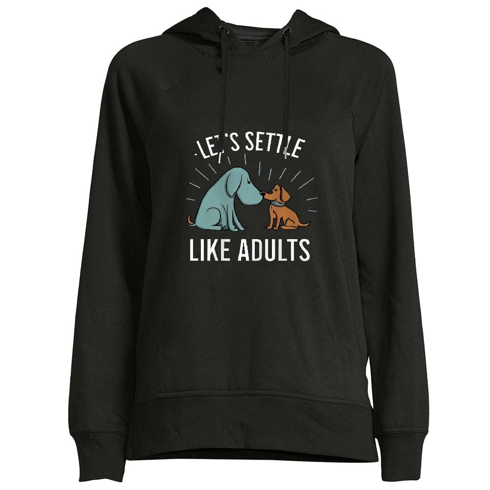 COMIO Let's Settle This Like Adults Board Game Pullover Hoodie