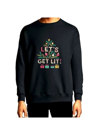 Suits Louis Santa hat let's get litt up ugly Christmas shirt, hoodie,  sweatshirt and tank top