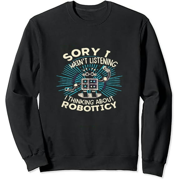 COMIO Mechanics Robotical Engineer Funny Robots Sweatshirt