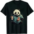 thumbnail image 1 of COMIO Medical Nursing Panda on Nurse Panda T-Shirt, 1 of 3