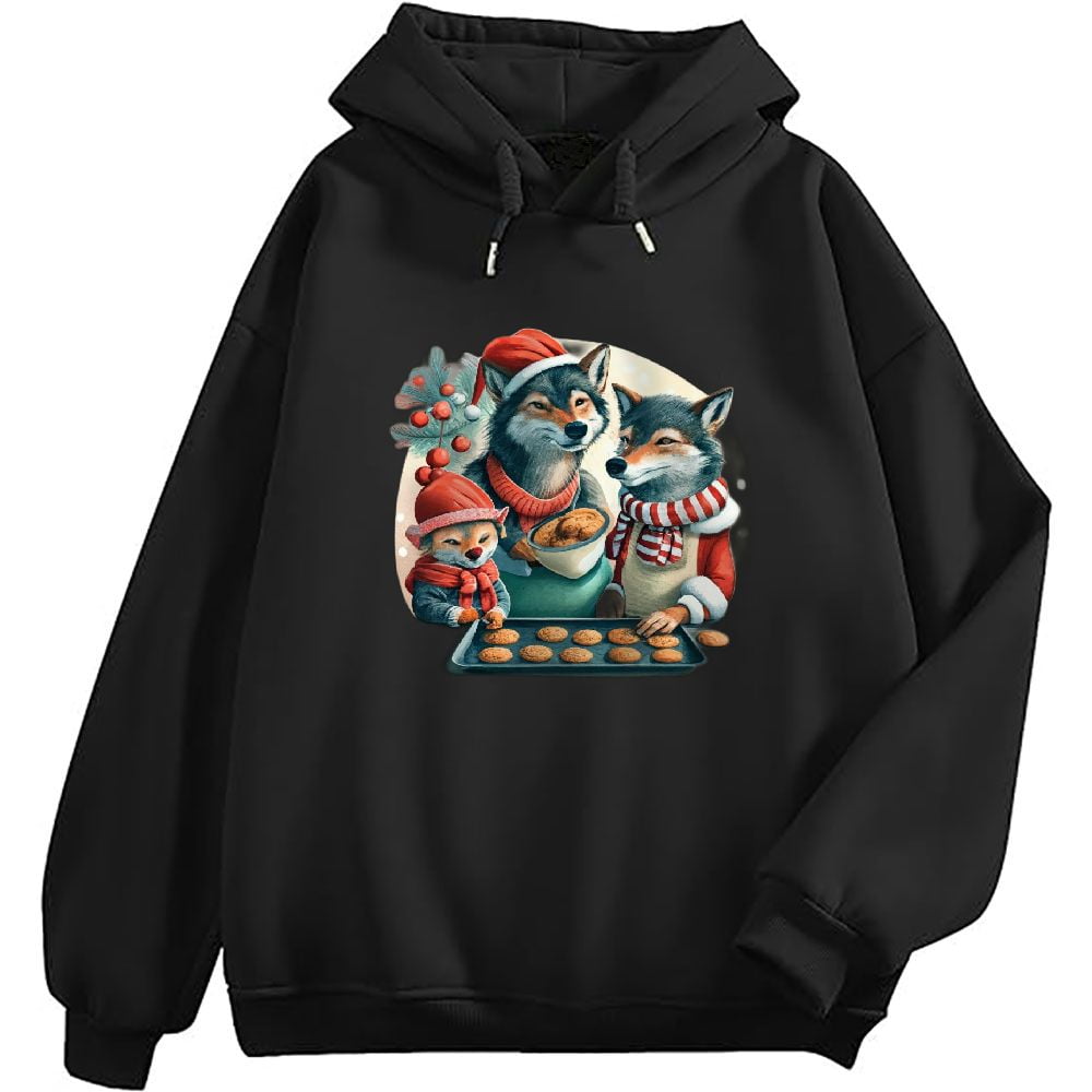 COMIO Men's Essential Hoodie Black