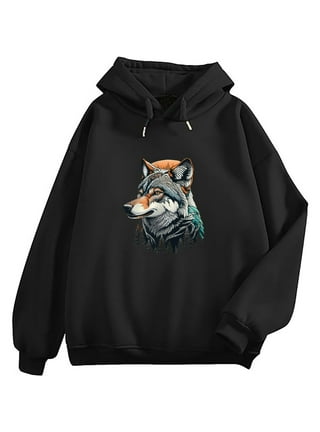 Wolf hoodie walmart new arrivals