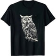 thumbnail image 1 of COMIO Mens Whom Owl Tshirt Funny Grammar Nerd Sarcastic Graphic Novelty Tee, 1 of 3