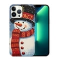 thumbnail image 1 of COMIO Merry Christmas Snow Man Phone Case for iPhone 15 14 for Samsung, 1 of 4