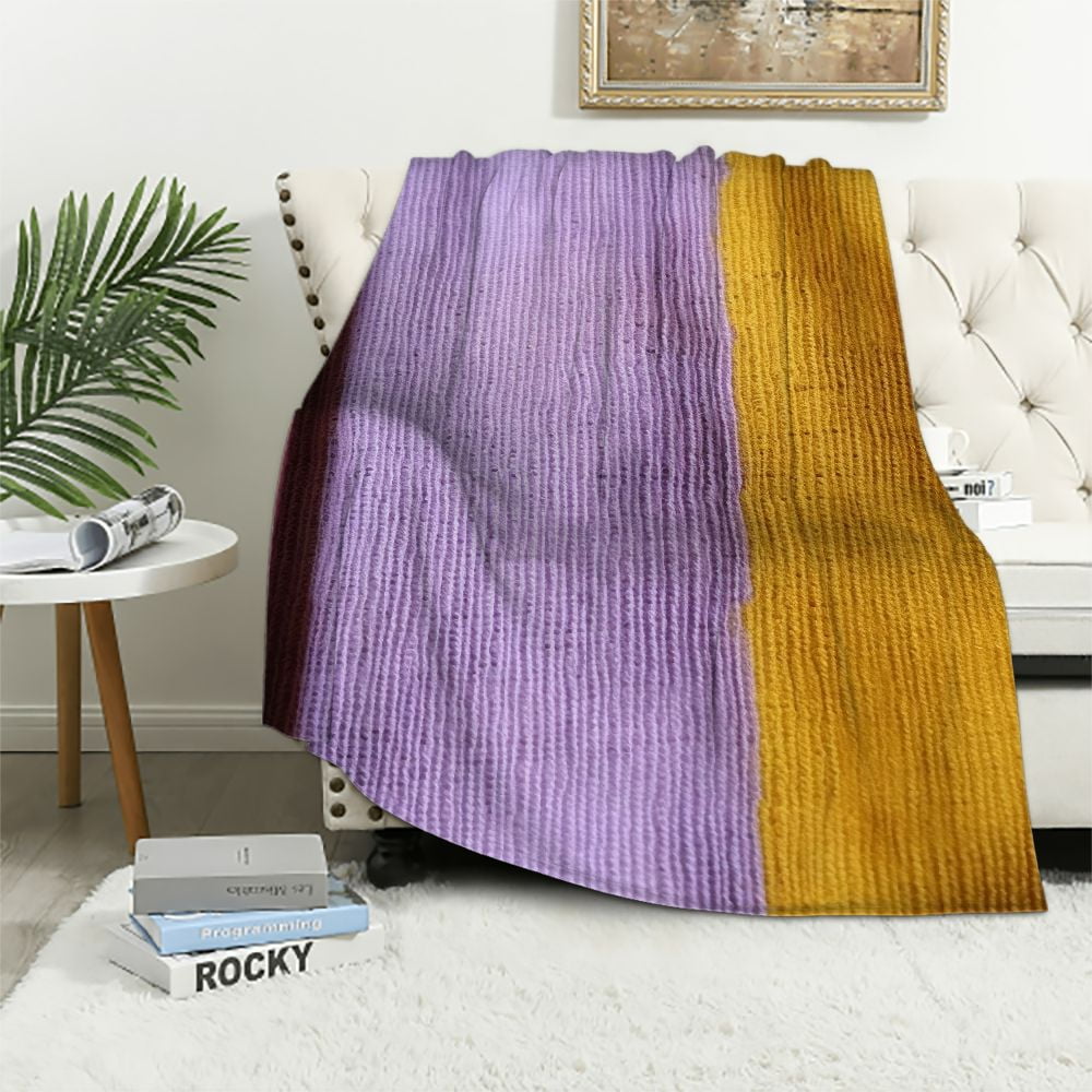 Handmade Mexican Serape Yoga Blanket - Grey & Black, Thick & Soft, Multi-Use Throw