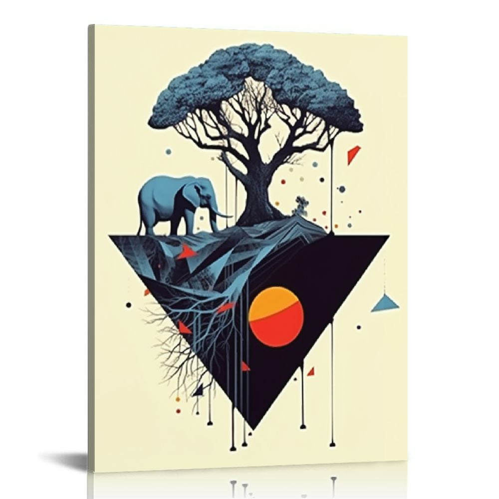 COMIO Minimalist Framed Wall Art Decor,