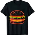 thumbnail image 1 of COMIO Minimalist Hamburger T-Shirt, 1 of 3