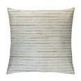 thumbnail image 1 of COMIO Minimalist Neutral Pillow Covers Cream White Striped Geometric Pattern Contemporary Cushion Covers/Simple Throw Pillow Cases for Living Room Sofa, Couch, Bed, 1 of 5