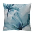 thumbnail image 1 of COMIO Minimalist Pillow Covers, Modern Art Style Throw Pillows Blue Floral Print Decorations Pillowcase Outdoor Decor Farmhouse Cushion Case for Home Bedroom Living Room, 1 of 5